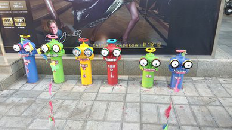 崇义商业区彩绘