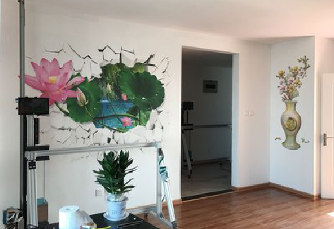 崇义墙体彩绘相比墙纸的优势。