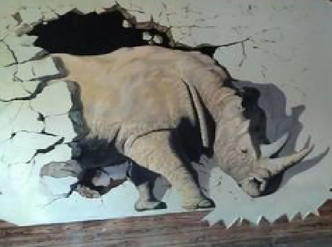 崇义在墙绘中，如何绘制3D效果？